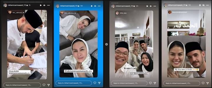 Nikita Mirzani Cantik Berkerudung, Fuji An Pertama Kali Dapat Angpao - Topik Pagi