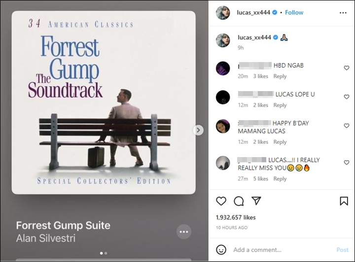 Lucas Comeback Instagram Rayakan Ulang Tahun Buat Fans Heboh