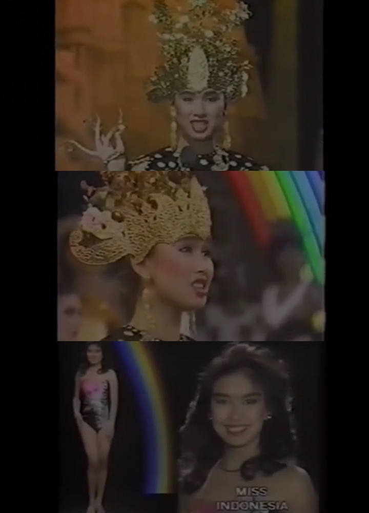 Ikut kontes Miss World 1983