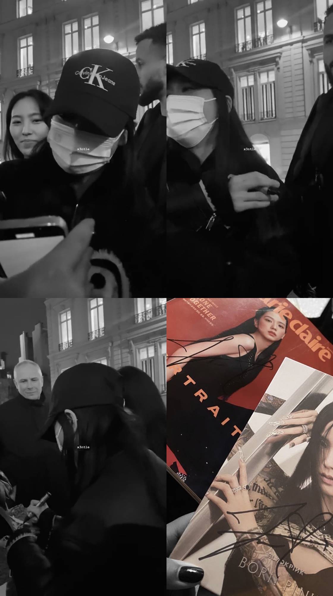 Jisoo BLACKPINK memberikan tanda tangan ke para penggemar