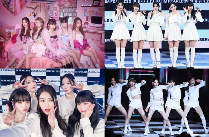 Penampilan Baru LE SSERAFIM di Showcase Debut Jepang Dikomentari Netizen Korea Penampilan Baru LE SSERAFIM di Showcase Debut Jepang Dikomentari Netizen Korea