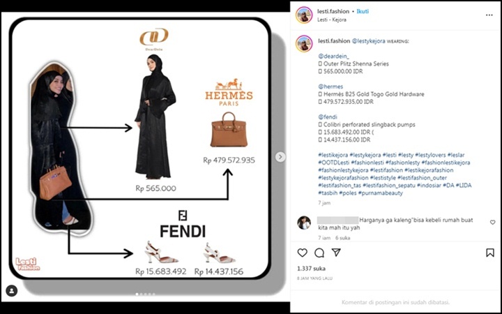 Lesti Kejora Semringah Bareng Geng Mamayu, Tas Hermes Harga Ratusan Juta Curi Fokus