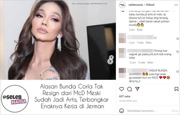 Terjawab Alasan Bunda Corla Tak Hempas Kerjaan di Jerman Meski Sedang Naik Daun di Indonesia