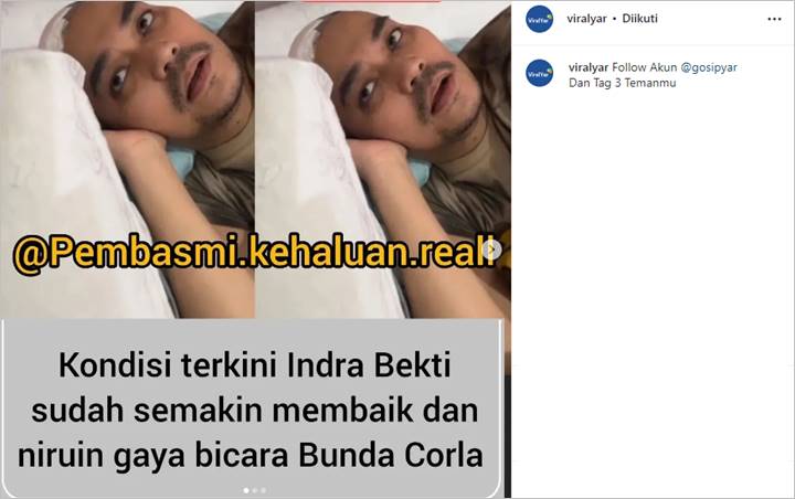 Indra Bekti Berusaha Tiru Gaya Bicara Bunda Corla, Endingnya Tak Terduga