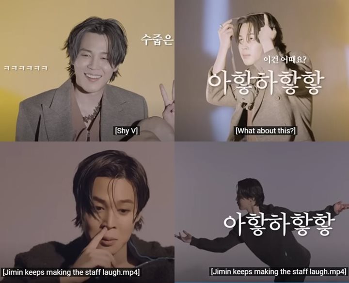 Jimin BTS Kocak Tapi Profesional Selama Pemotretan Bikin Staf Ngakak Terus