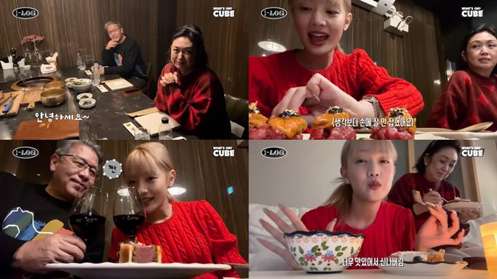 Dari Keluarga Kaya dan Keturunan Bangsawan, Minnie (G)I-DLE Tunjukkan Orangtuanya di Vlog Terbaru
