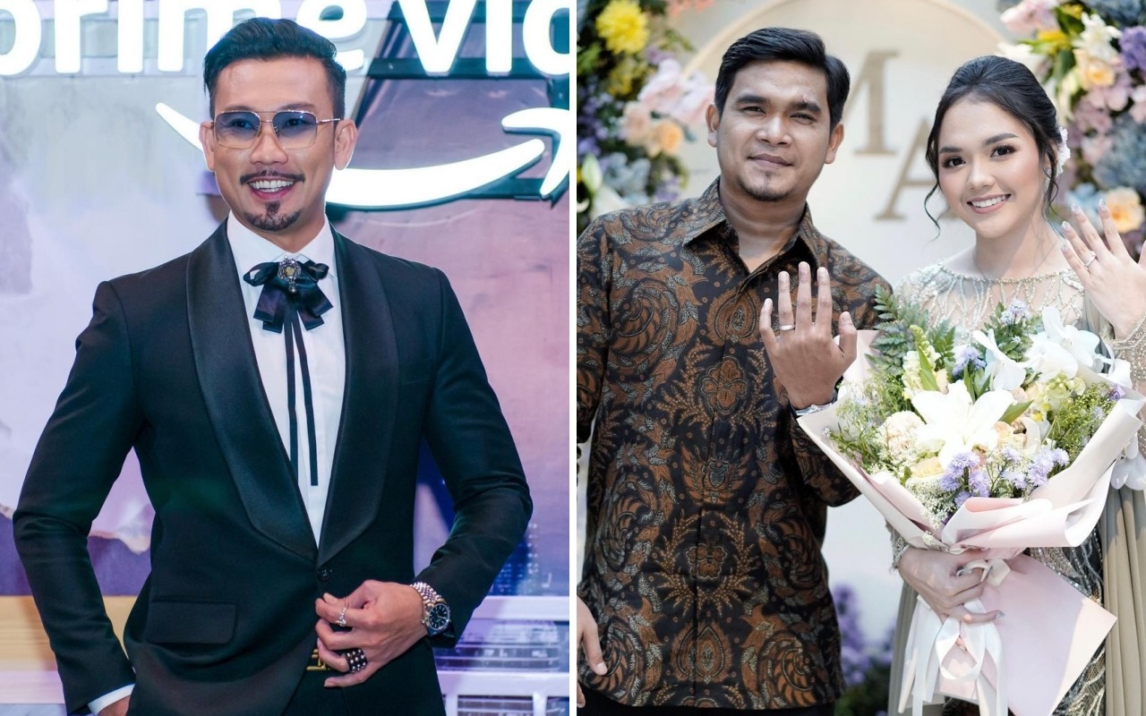 Kocak! Tangan Denny Sumargo Digandeng Istri Baru Maell Lee