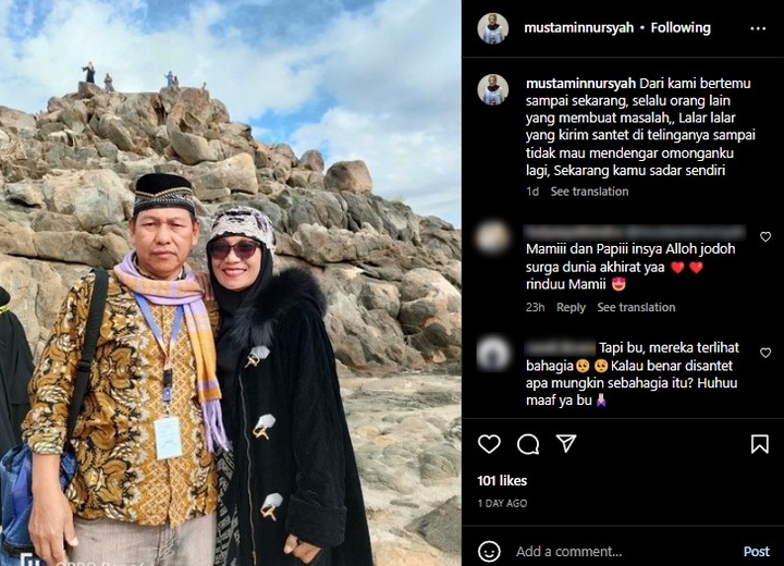 Nursyah Sebut Suami Sadar dari Pelet