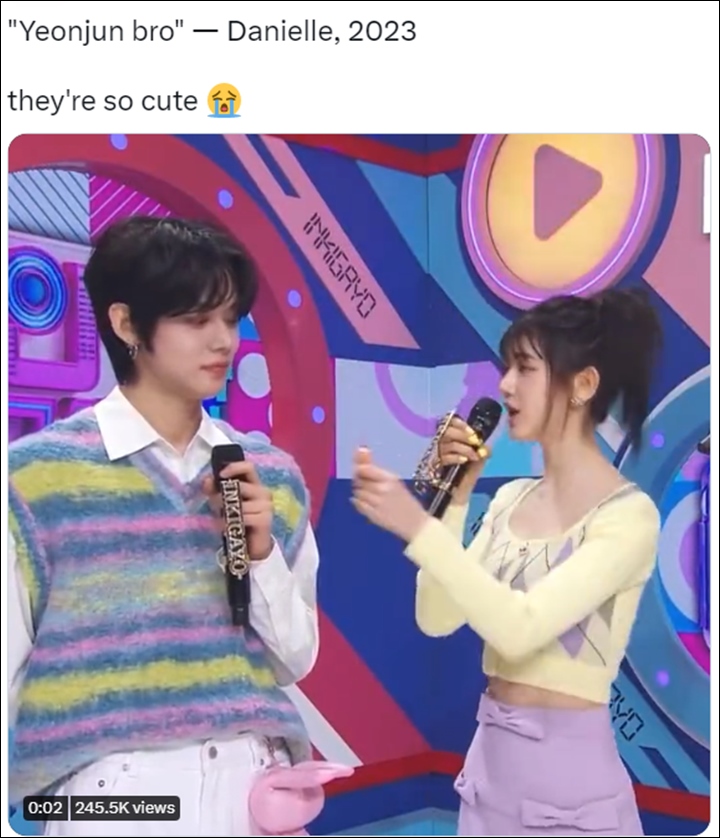 Satu Label, Cara Danielle NewJeans Panggil Yeonjun TXT Tuai Perhatian