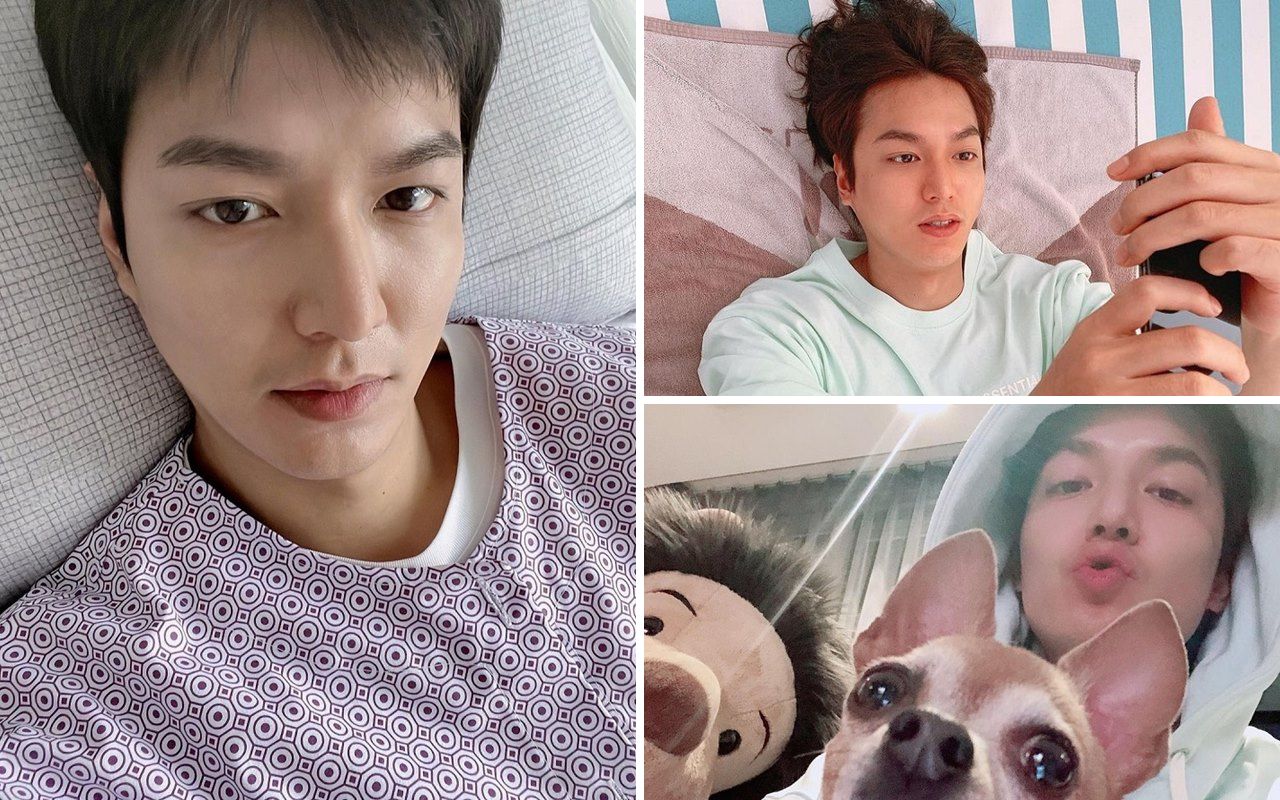 Diduga Lagi Bucin Pacar, Intip 7 Potret Lee Min Ho Tetap Charming Saat Bare Face