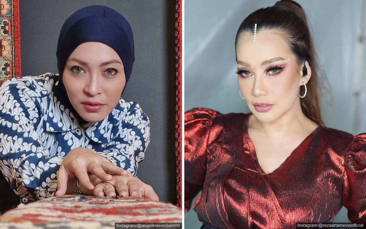 Sempat Tegang, Momen Angelina Sondakh & Reza Artamevia Saling Peluk Bikin Haru