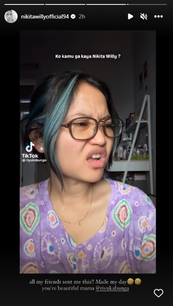 Nikita Willy Ngakak Lihat Ibu-ibu Ngomel Gegara Dibandingkan dengan Dirinya
