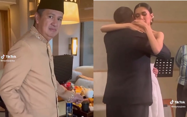 Ayah Mikha Tambayong Pakai Peci di Nikahan Sang Putri, Isu Mualaf Makin Dibahas