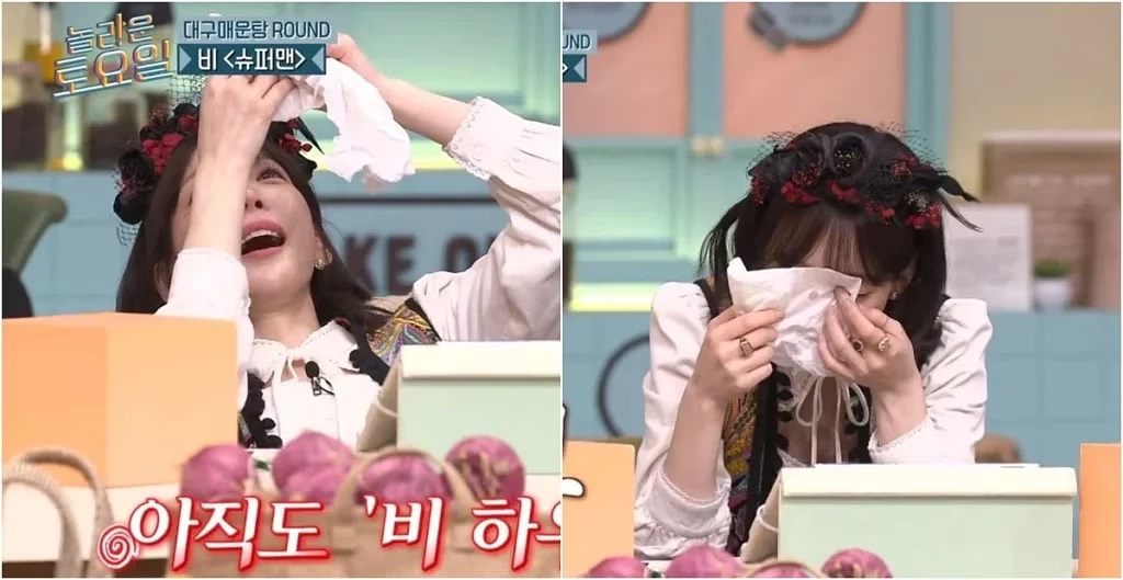 Momen yang Bikin Taeyeon SNSD Terpingkal Hingga Nangis di \'Amazing Saturday\'