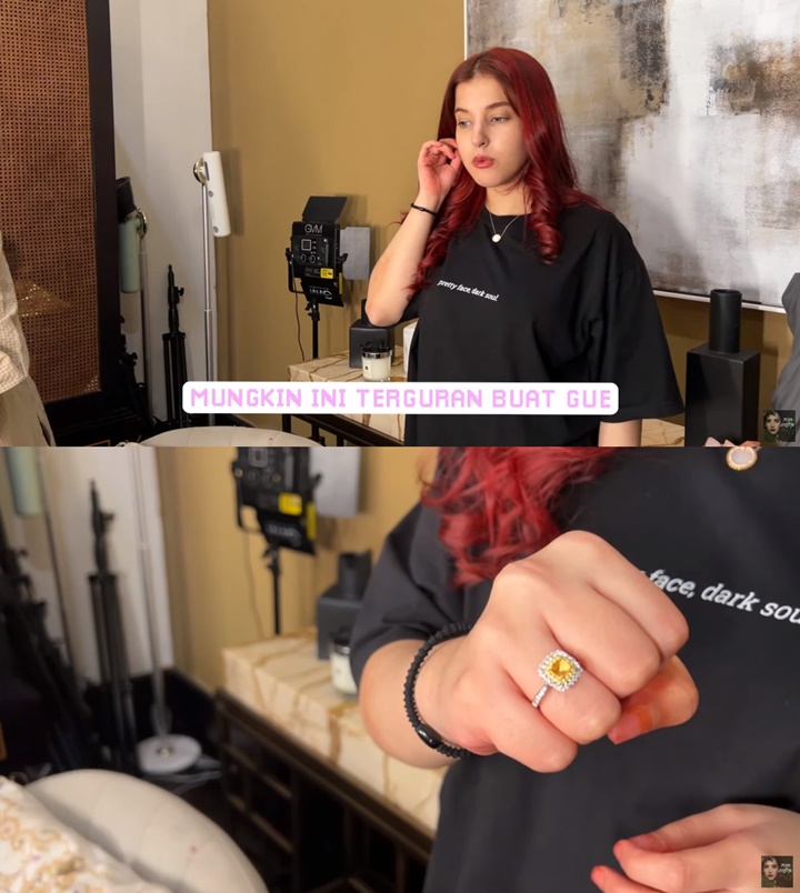 Tasya Farasya Santuy Banget Kehilangan Cincin Yellow Diamond, Karyawan Gak Ikhlas
