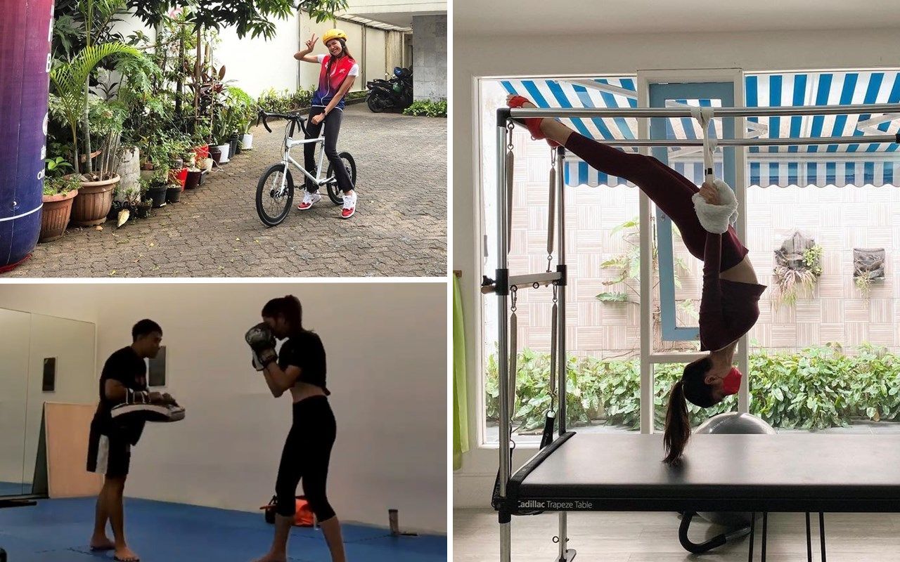 Mikha Tambayong Disebut Terlalu Kurus, Intip 8 Potretnya Olahraga Pilates Hingga Tinju