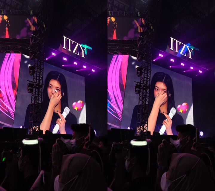 Lia ITZY Nangis Lihat Proyek Fans di Konser Jakarta, Yeji Bikin Makin Kejer