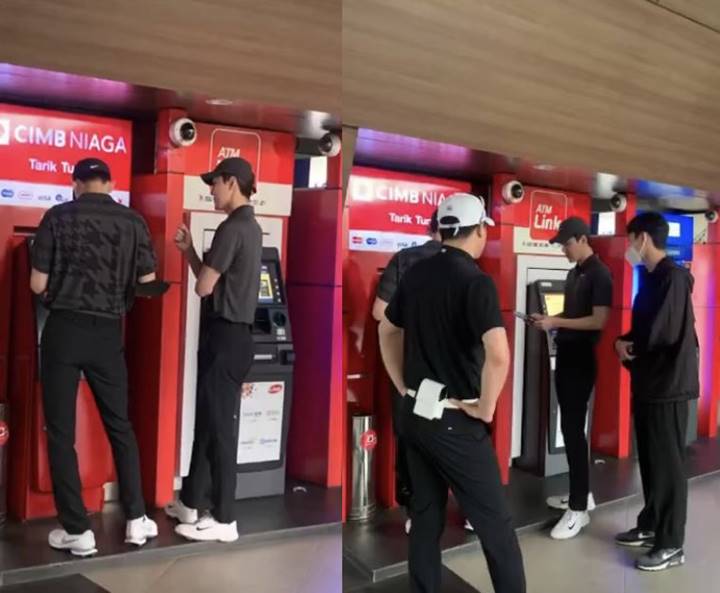 Makin Lokal, Sehun & Chanyeol EXO Tarik Tunai ATM Hingga Main Golf di Indonesia
