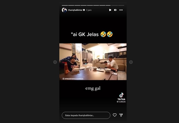 Thariq Halilintar Ngakak Puas Usai Dibela Gala Sky Dari Fadly Faisal