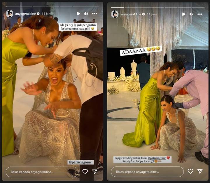 Anya Geraldine Bongkar Tingkah Nyeleneh Anya Geraldine Saat Jadi Pengantin