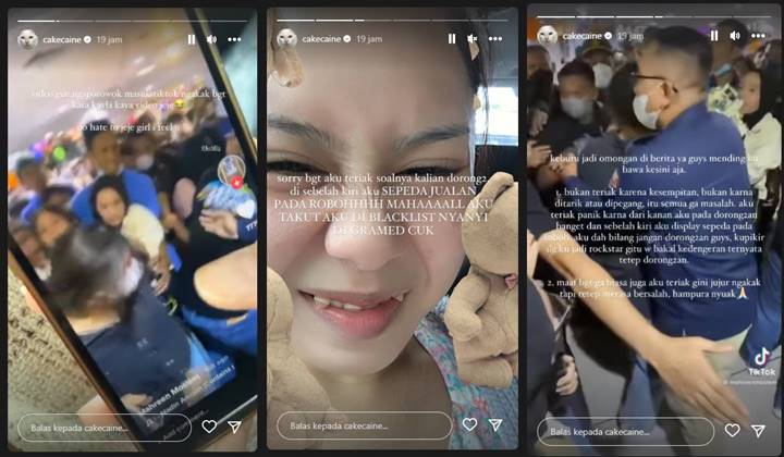 Dijuluki Seperti Jeje, Nadin Amizah Klarifikasi Soal Teriak Kala Dikerubungi Fans