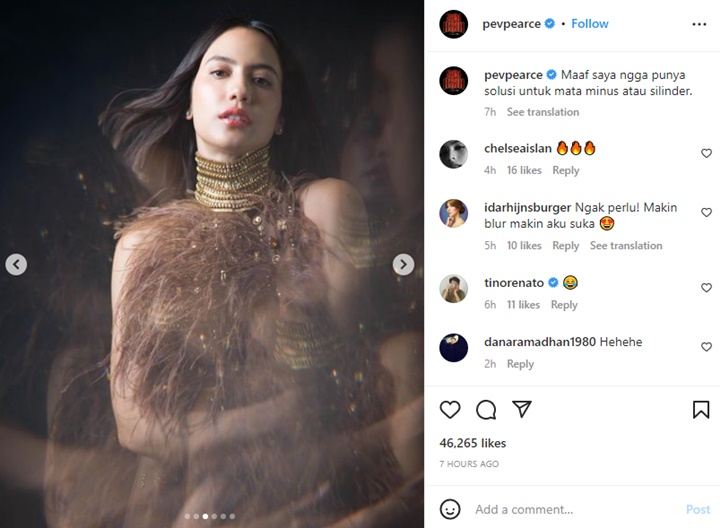 Agak Lain, Pevita Pearce Malah Ngelawak Saat Pamer Foto Kece Badai