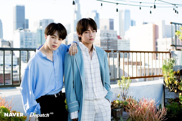 V dan Jimin BTS