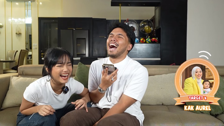 Thariq Halilintar Ngeprank Pengin Oplas Hidung, Jawaban Polos Aurel Hermansyah Bikin Ngakak