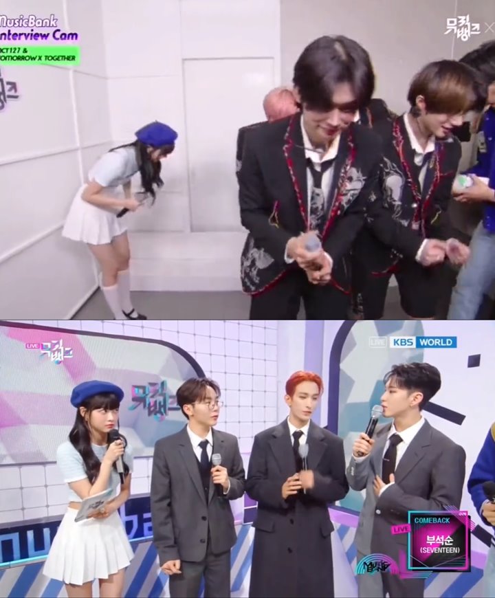MC Hong Eunchae LE SSERAFIM Banjir Dukungan Senior HYBE, Staf \'Music Bank\' Gemas Sendiri