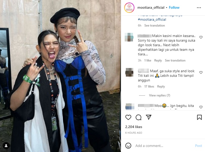 Terlalu Ketat, Kostum Tiara Andini Saat Manggung Diejek Gak Banget