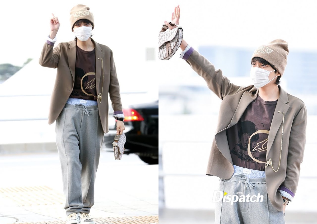 J-Hope Tahan Malu Bicara Soal Celana Dalamnya yang Ngintip di Bandara Saat Hadiri MAMA 2022