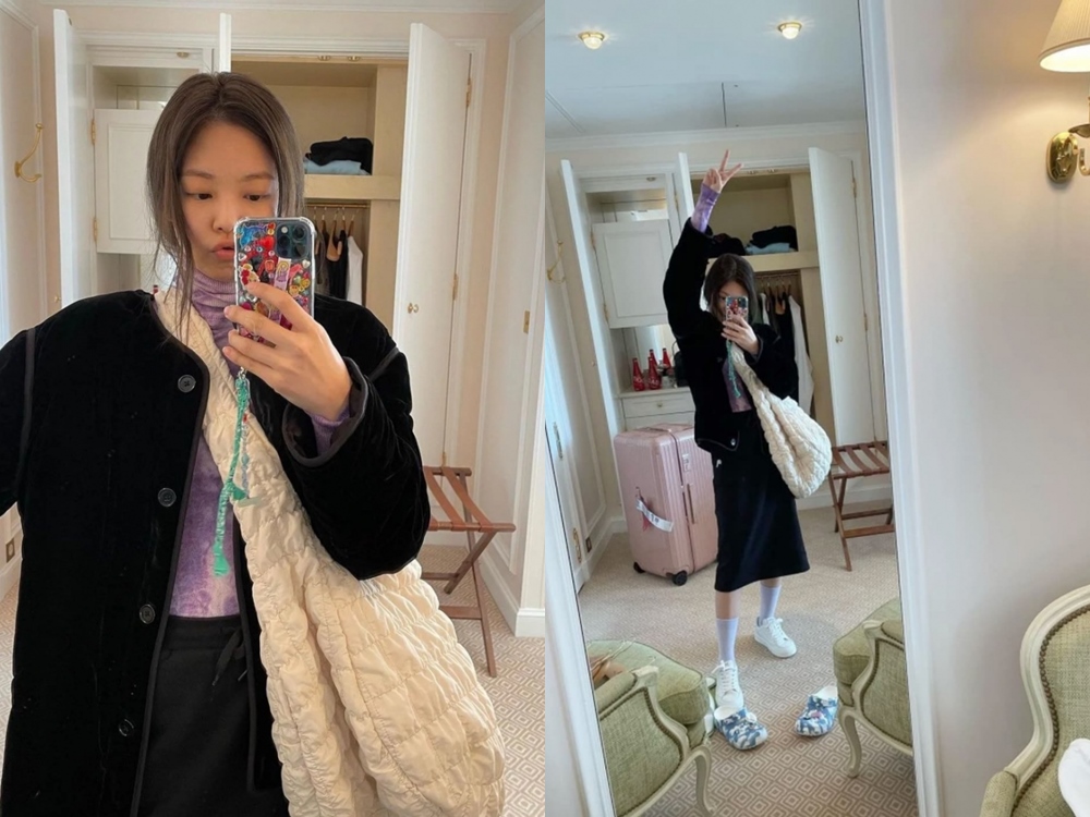 Tas yang Dipakai Jennie Jadi Vira Hingga Beredar Versi KW di Pusat Pembelajaan Jalanan Seoul