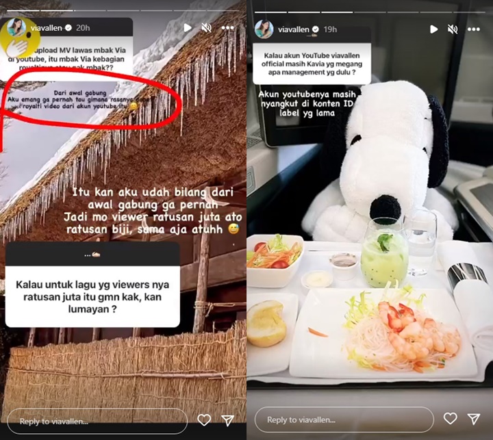 Via Vallen Curhat Tak Pernah Dapat Royalti YouTube dari Manajemen Lama