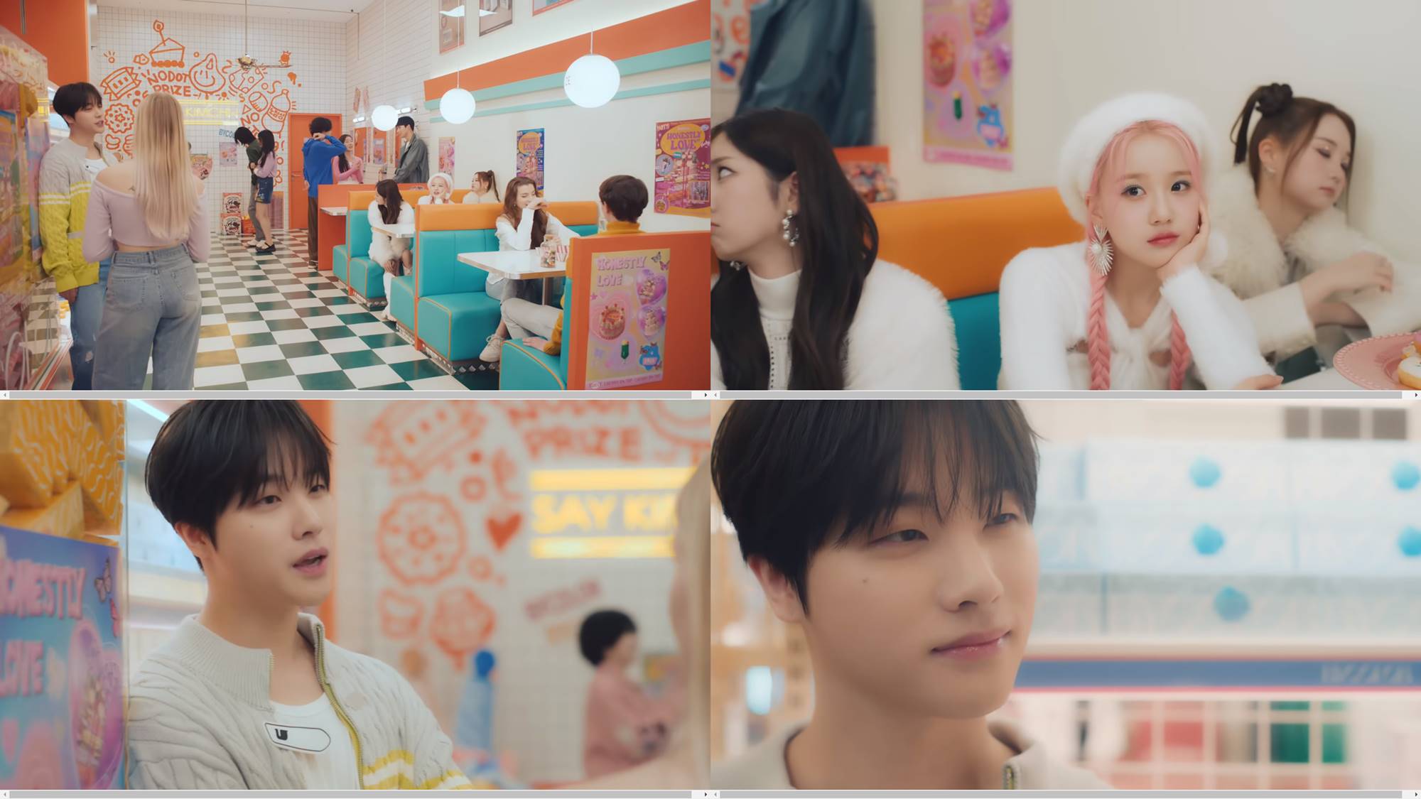 Jinhwan iKON sebagai model di MV debut LIMELIGHT