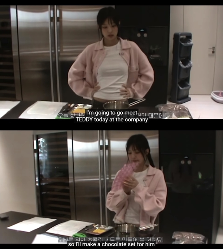 Pernah Digosipkan Pacaran, Jennie BLACKPINK Bikin Coklat Valentine Untuk Teddy