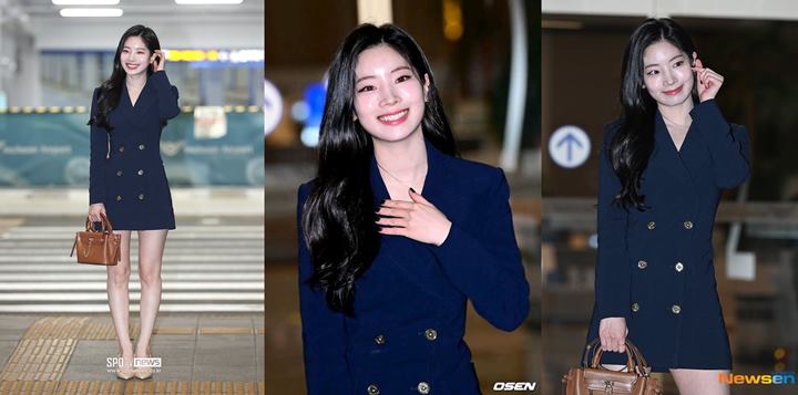 Outfit Dahyun TWICE Saat Berangkat ke New York Bikin Khawatir karena Kelewat Minim