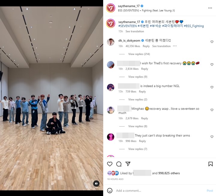 SEVENTEEN Akhirnya Challenge \'Fighting\' Bareng BooSeokSoon, Aksi Kompak Tuai Reaksi Puas