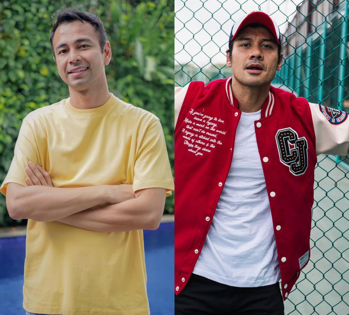 Raffi Ahmad dan Chicco Jerikho