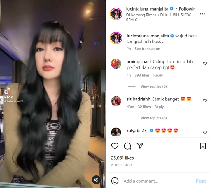 Lucinta Luna Banggakan Wujud Baru Pasca Oplas, Wejangan Aming Curi Perhatian Lucinta Luna Banggakan Wujud Baru Pasca Oplas, Wejangan Aming Curi Perhatian Lucinta Luna Banggakan Wujud Baru Pasca Oplas, Wejangan Aming Curi Perhatian