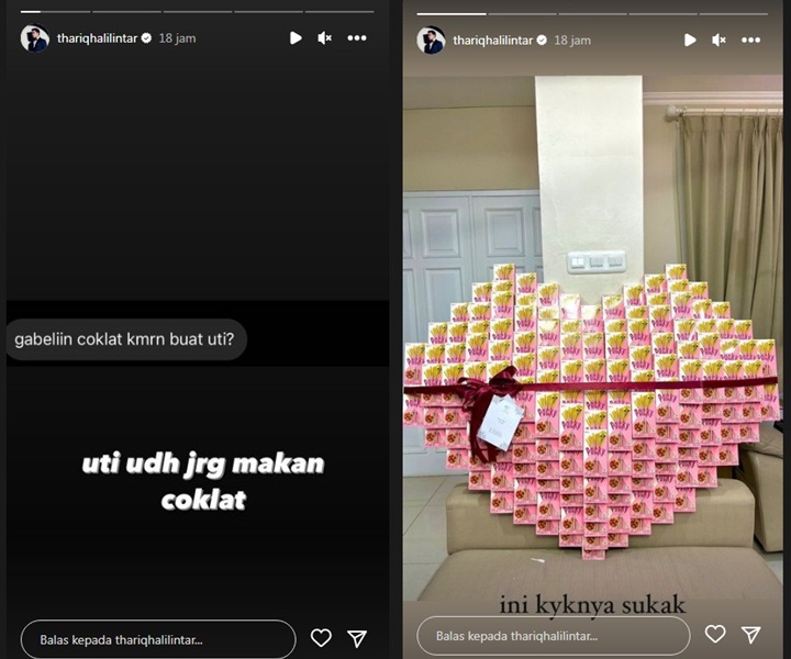 Alasan Thariq Halilintar Tak Belikan Cokelat Untuk Fuji An di Hari Valentine Terungkap Alasan Thariq Halilintar Tak Belikan Cokelat Untuk Fuji An di Hari Valentine Terungkap Alasan Thariq Halilintar Tak Belikan Cokelat Untuk Fuji An di Hari Valentine Terungkap