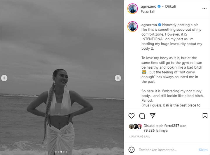 Agnez Mo Mendadak Keluhkan Soal Bentuk Badan