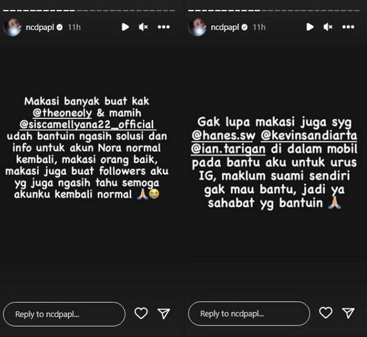 Nora Alexandra Kena Shadow Banned