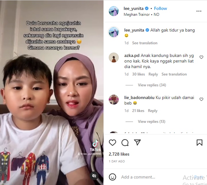 Istri Daus Mini Nangis-nangis Minta Ketemu Anak, Yunita Lestari Sindir Karma