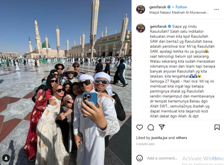 Digeruduk Fans Fuji An, Ibunda Thariq Halilintar Tulis Pesan Mendalam