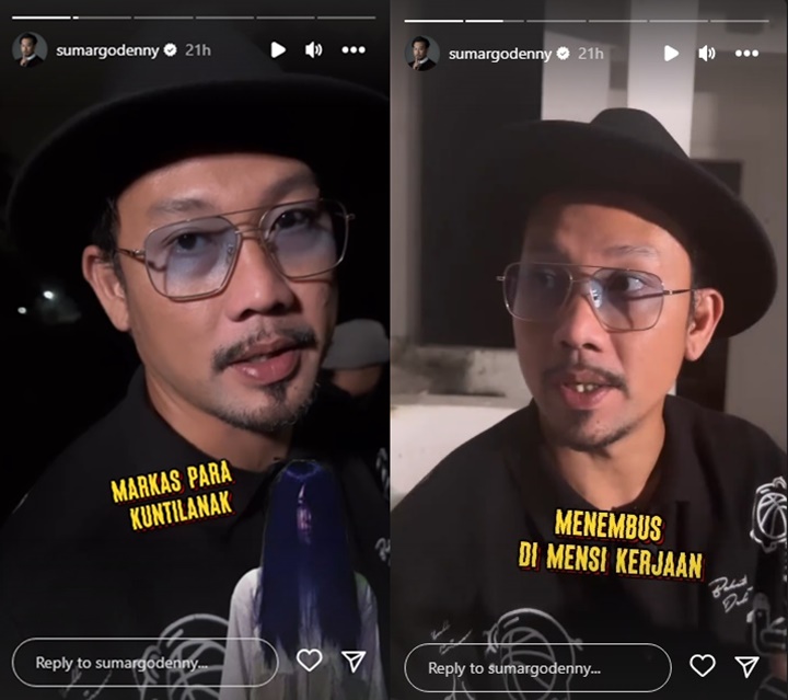 Denny Sumargo Diincar Saat Uji Nyali ke Markas Kuntilnak