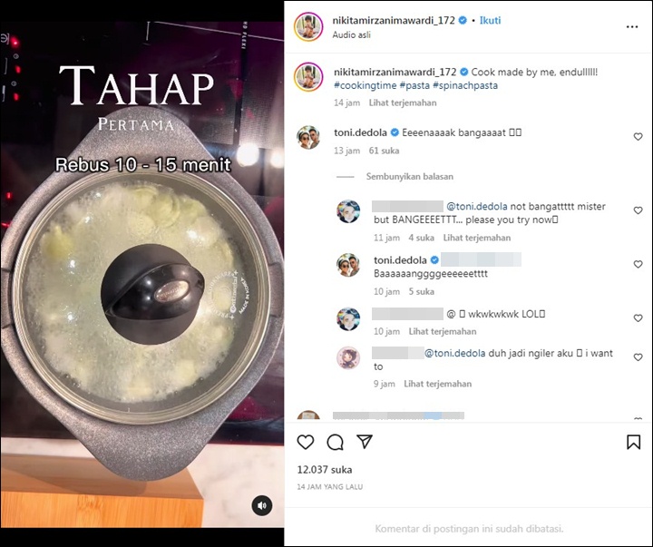 Nikita Mirzani Buat Konten Positif, Bahasa Indonesia Toni Dedola Curi Perhatian