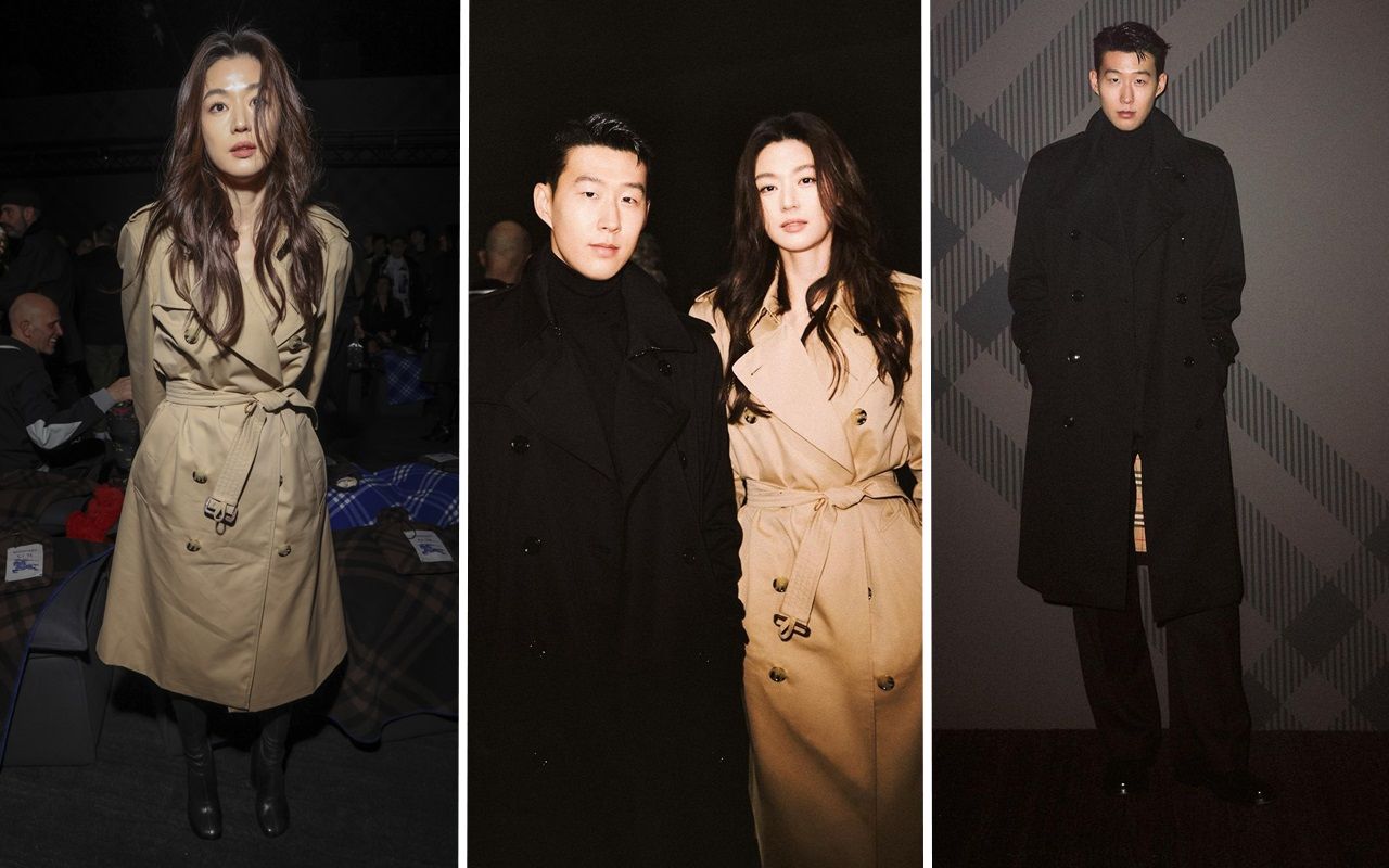 7 Potret Jun Ji Hyun dan Son Heung Min Hadiri London Fashion Week, Dua Pesohor KorSel Bertemu