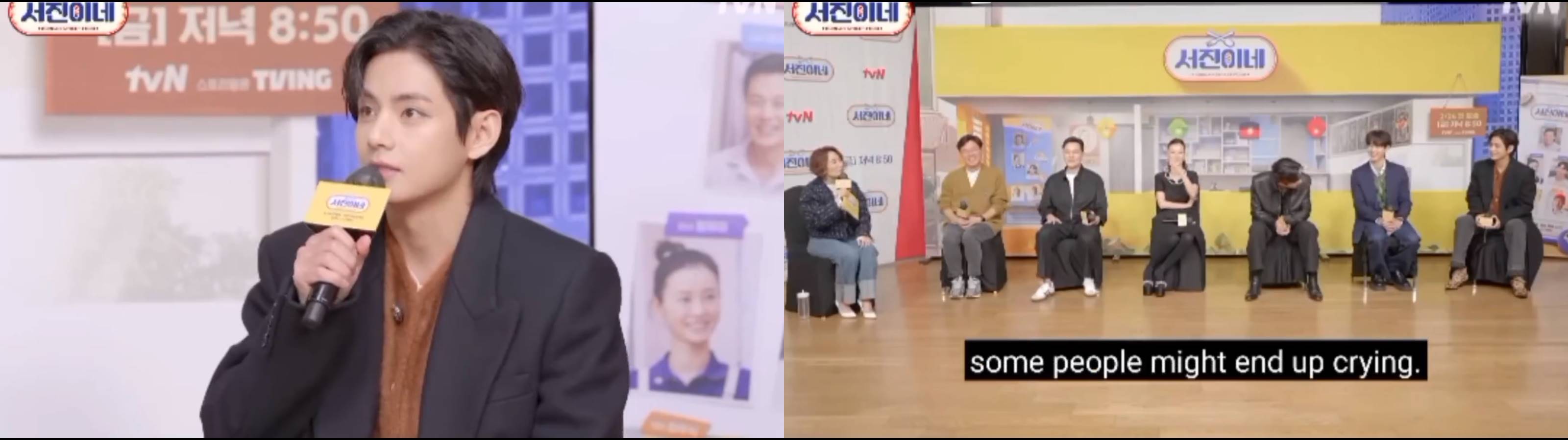 V BTS bikin Park Seo Joon dan Choi Woo Shik tertawa