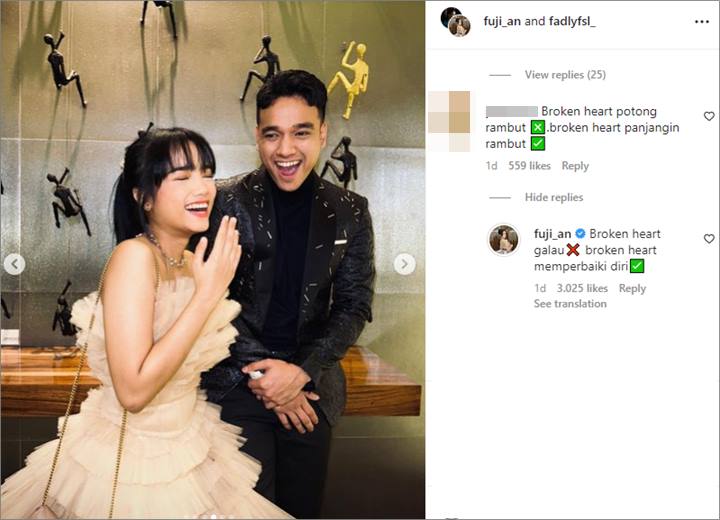 Enggan Galau, Fuji An Ungkap Perbaiki Diri Usai Putus Cinta