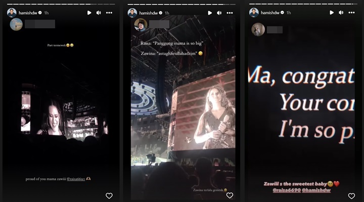 Raisa Ukir Sejarah Lewat Konser di GBK, Pesan Dari Zalina Sang Putri Bikin Mewek